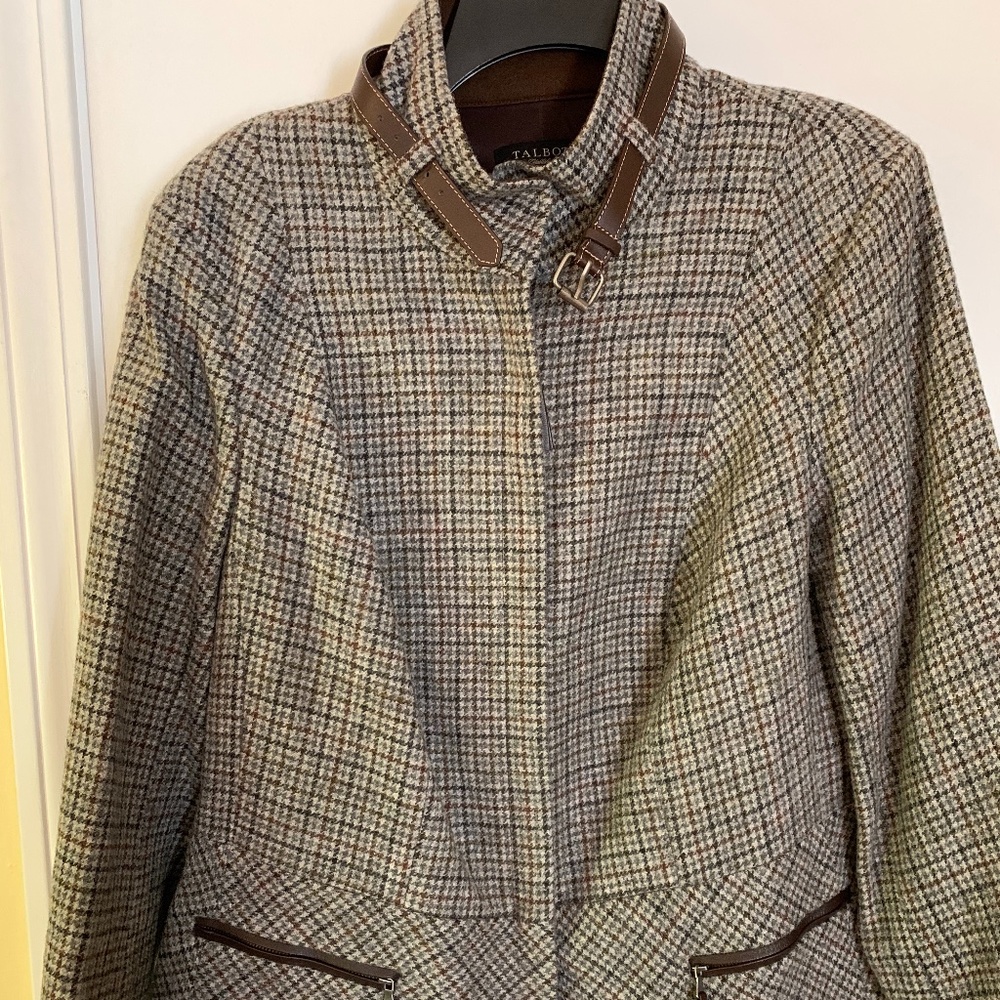 Talbots Tweed Jacket Size 12W
